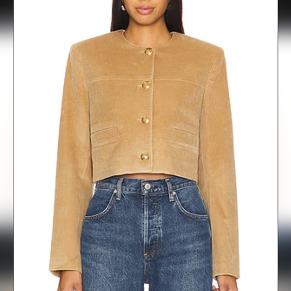 NWT Citizens Of Humanity Tan Corduroy Blazer - Picture 1 of 8